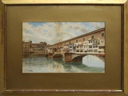 Santi Cecchi — Ponte Vecchio a Firenze